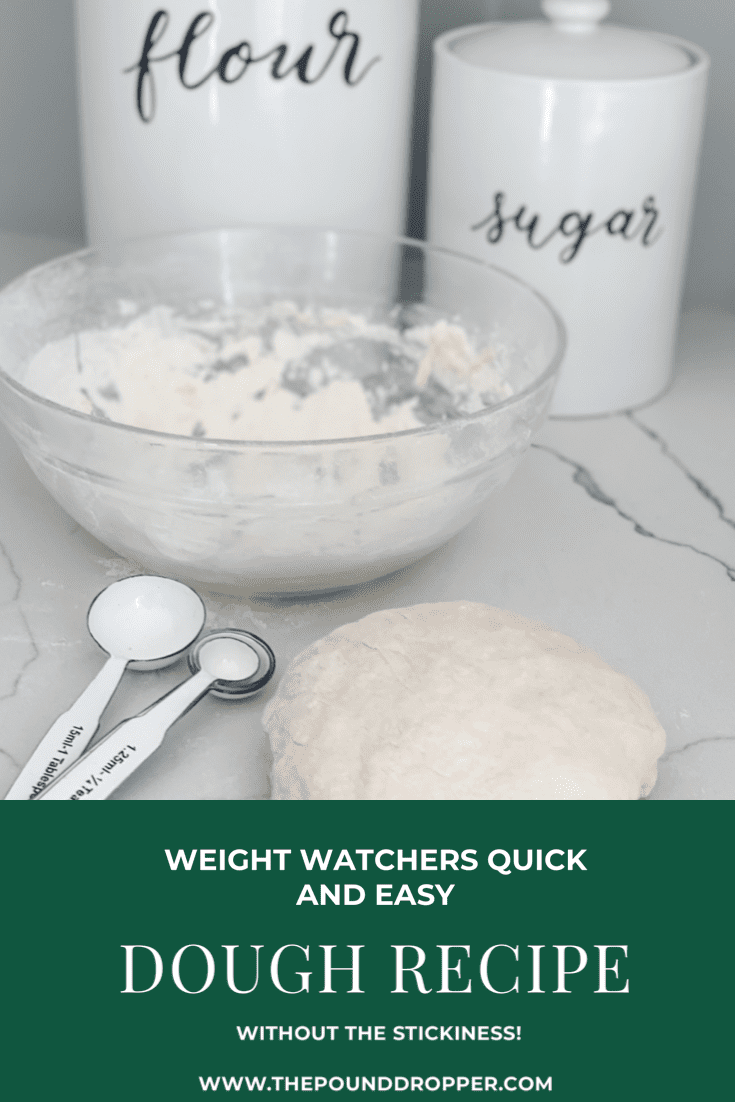 Weight Watchers Quick and Easy Dough Recipe via @pounddropper