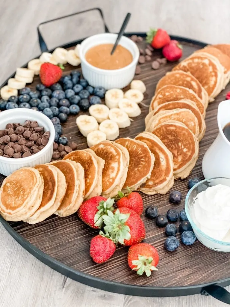 Silver Dollar Pancake Board Pound Dropper