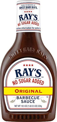 Sweet Baby Ray’s No Sugar Added Original Barbecue Sauce
