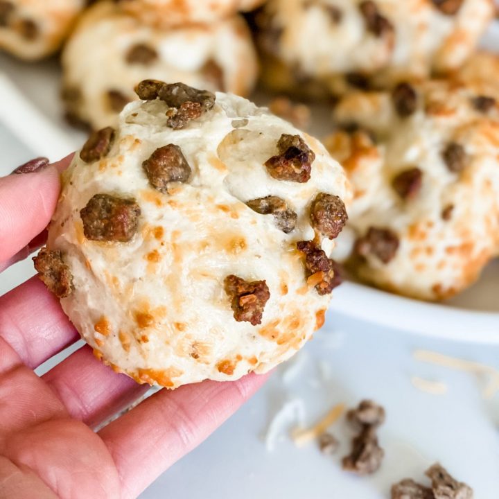 Sausage and Cheese Biscuits Pound Dropper