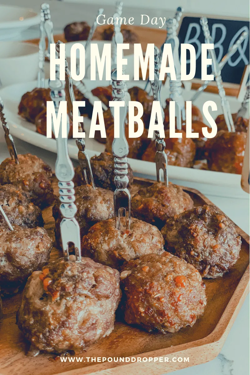Homemade Meatballs via @pounddropper