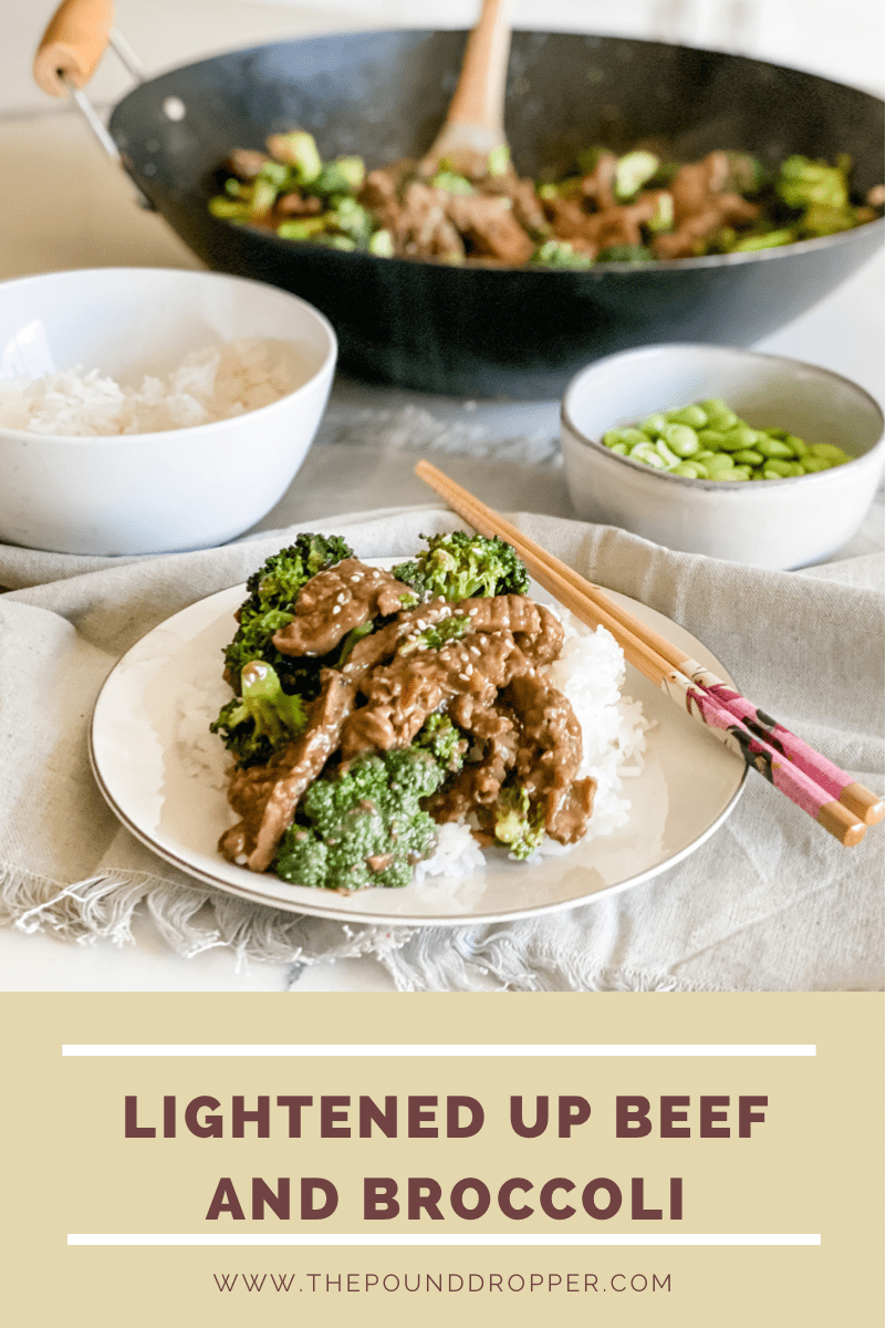 Lightened Up Beef and Broccoli via @pounddropper