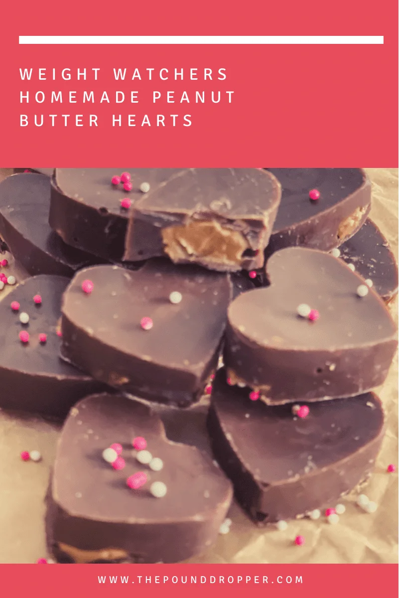 Homemade Peanut Butter Hearts via @pounddropper