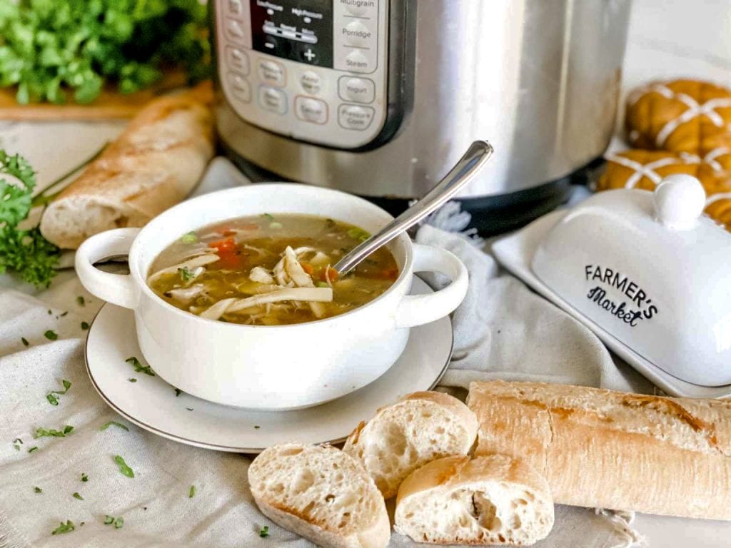 Homemade Chicken Noodle Soup – Two Aprons Cookery