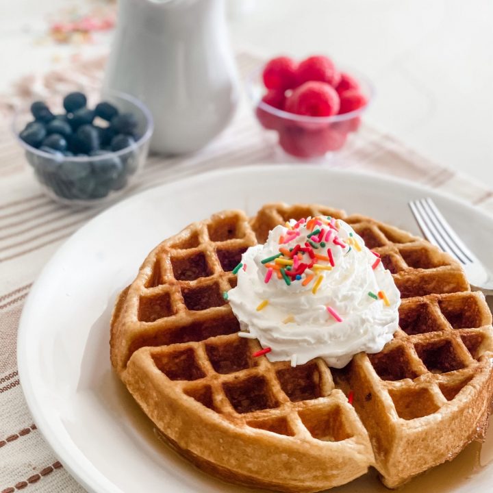 Protein Belgium Waffle For One-image