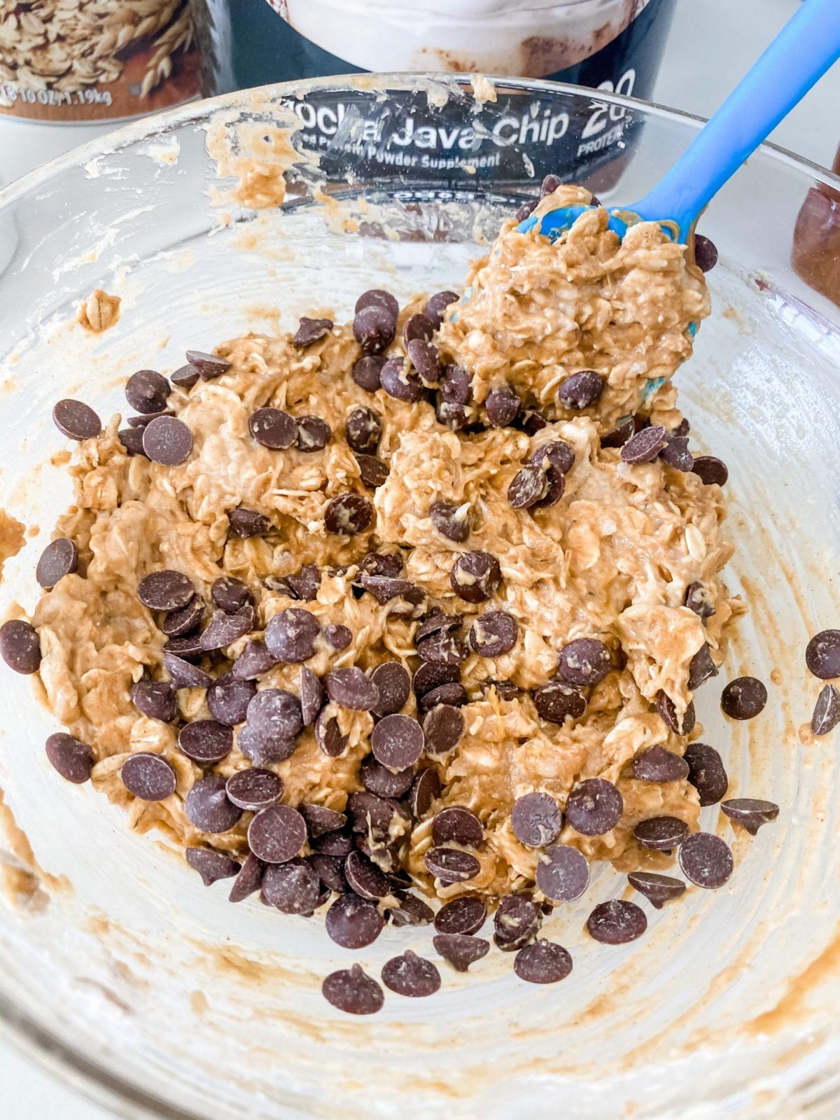 Oatmeal Peanut Butter Chocolate Chip Bars Pound Dropper