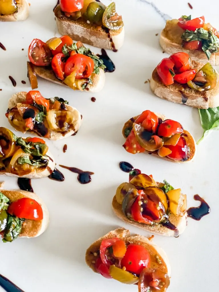 Easy Bruschetta - Pound Dropper