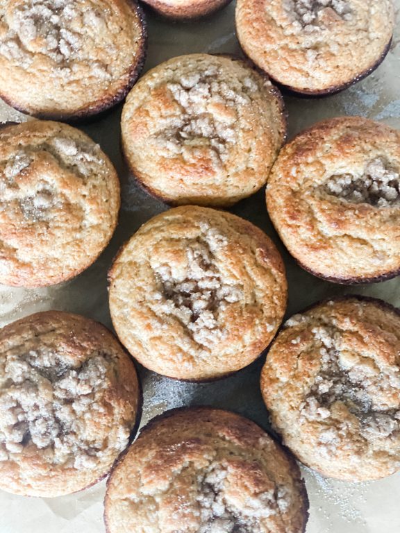 Cinnamon Streusel Muffins - Pound Dropper