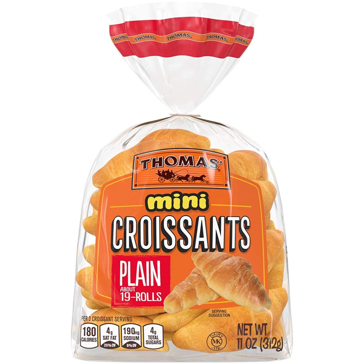 Thomas' Mini Plain Croissants
