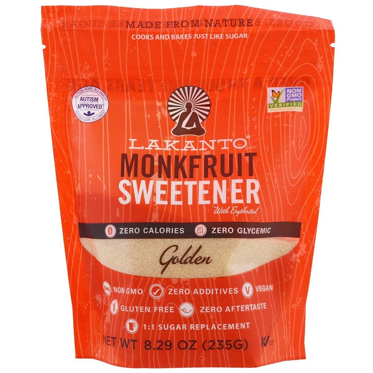 Lakanto Monkfruit Sweetener: Save 20% on non sale items with promo code: pound20