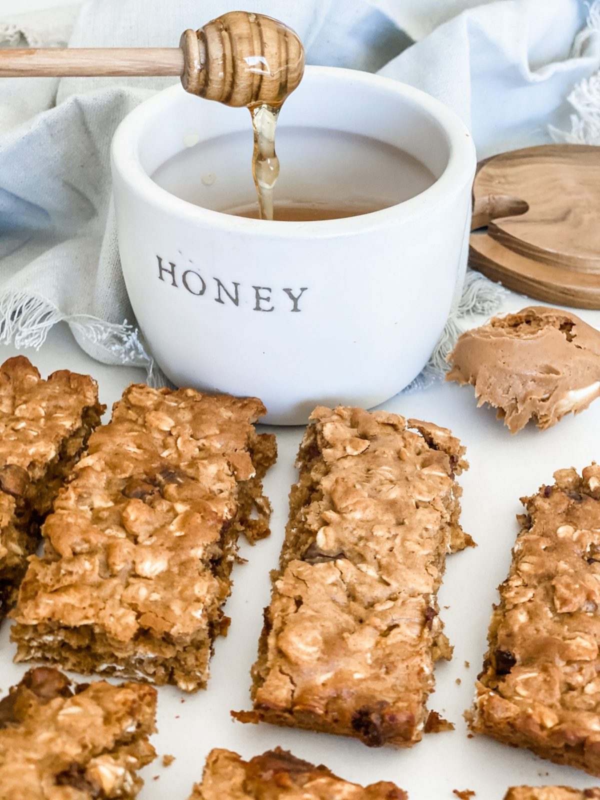 Oatmeal Peanut Butter Chocolate Chip Bars Pound Dropper