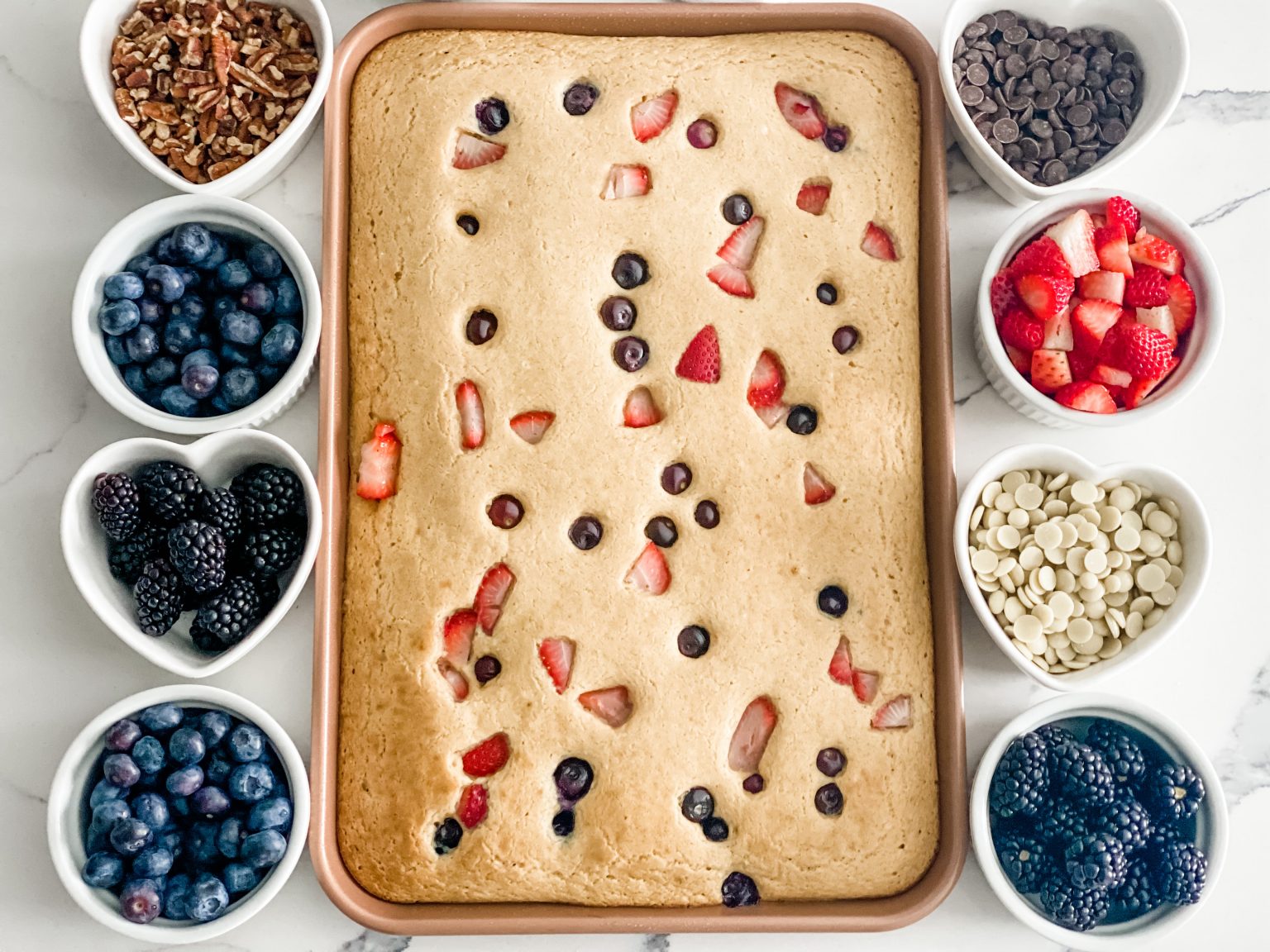 Easy Sheet Pan Pancakes Pound Dropper