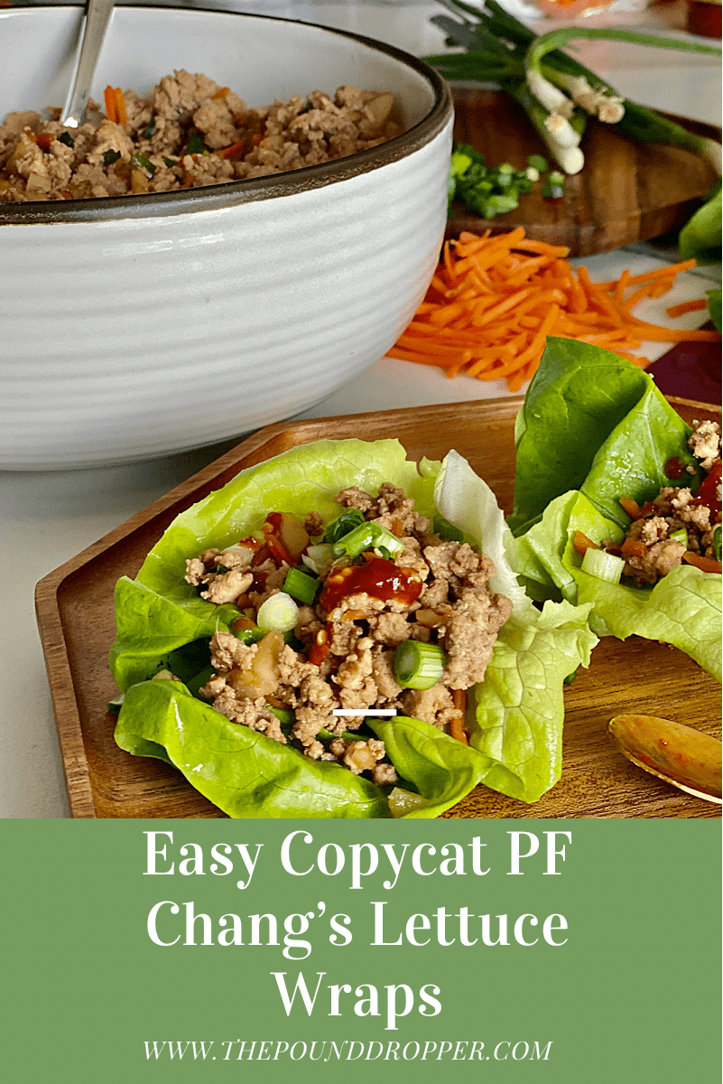 These Easy Copycat PF Changs Lettuce Wraps is a lightened up copycat version of the lettuce wraps from PF Changs. These lettuce wraps make for quick and easy, healthy lunch, dinner, or appetizer!