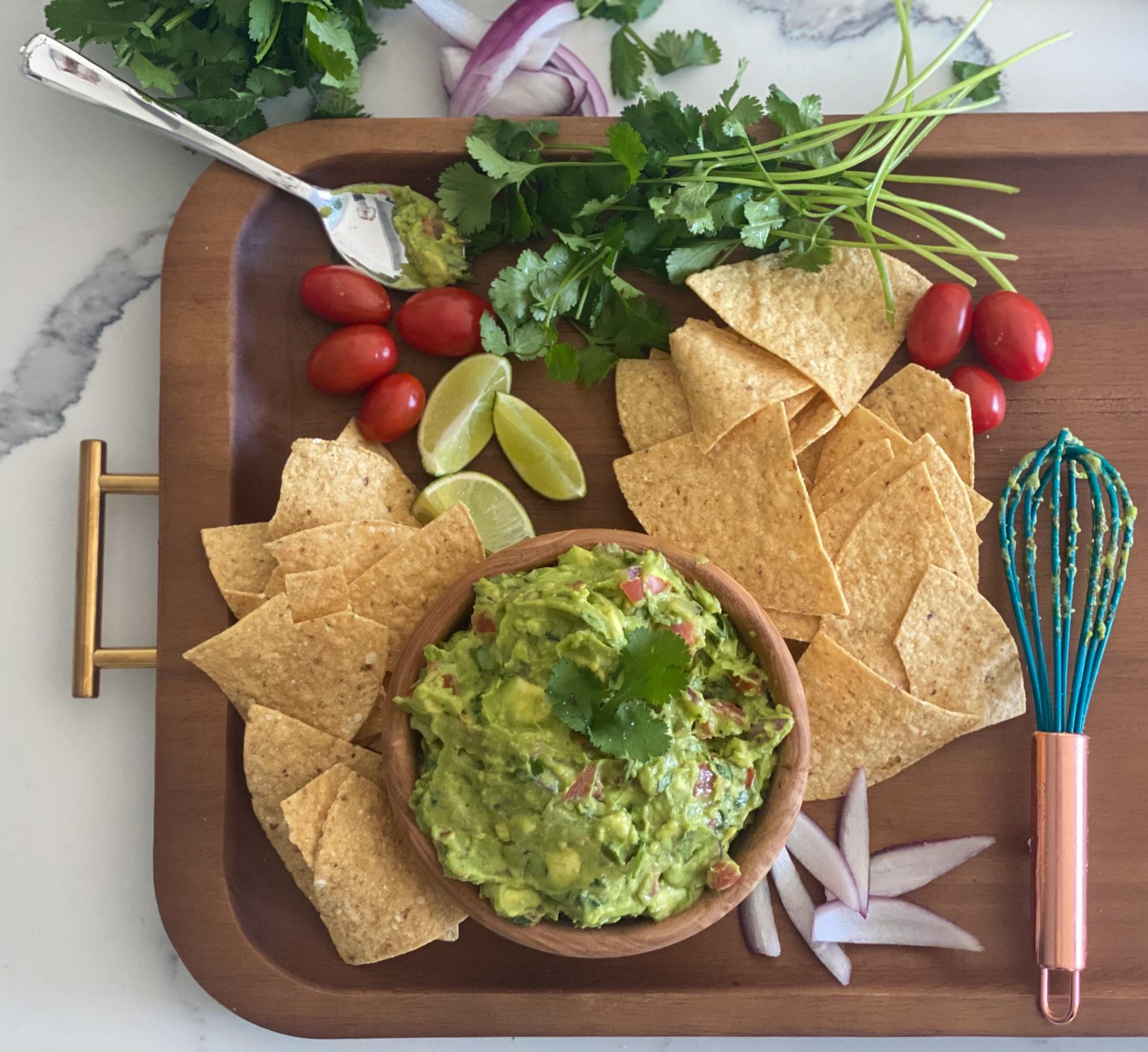 Homemade Guacamole Pound Dropper