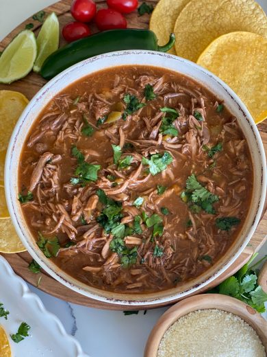 Easy Lightened Up Instant Pot Mexican Sweet Pork - Pound Dropper