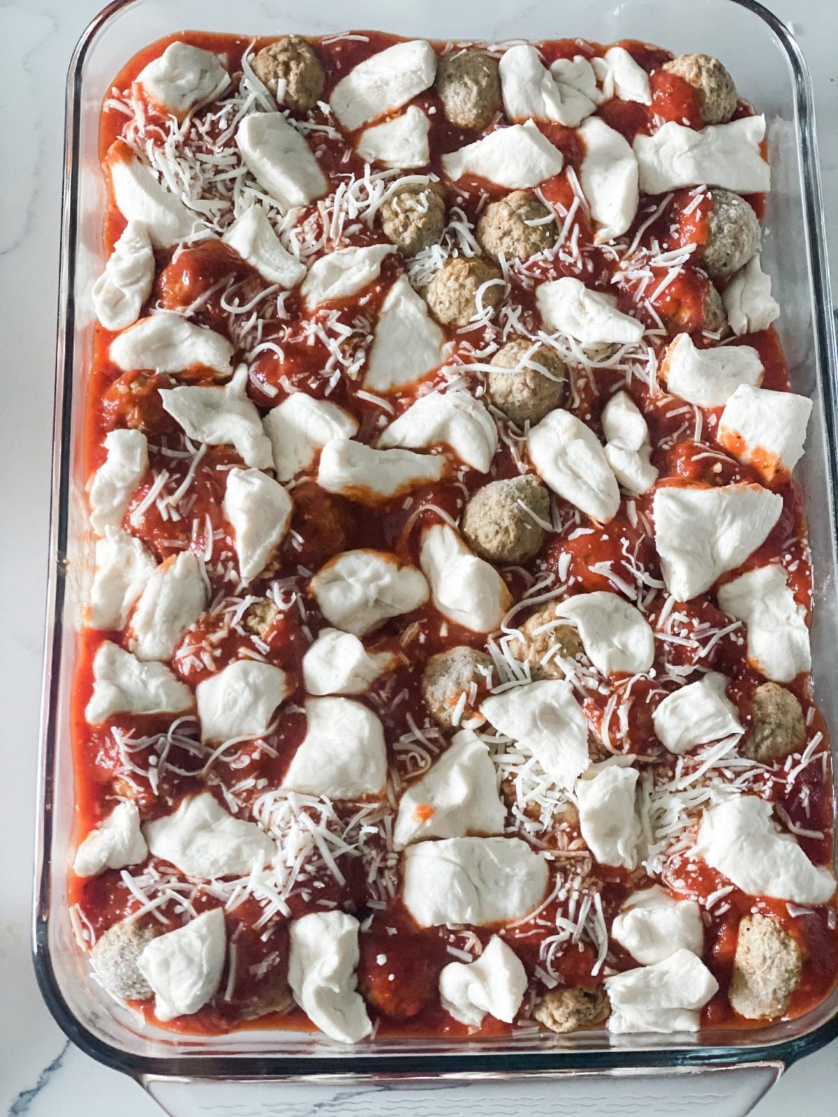 Easy Meatball Biscuit Casserole Pound Dropper