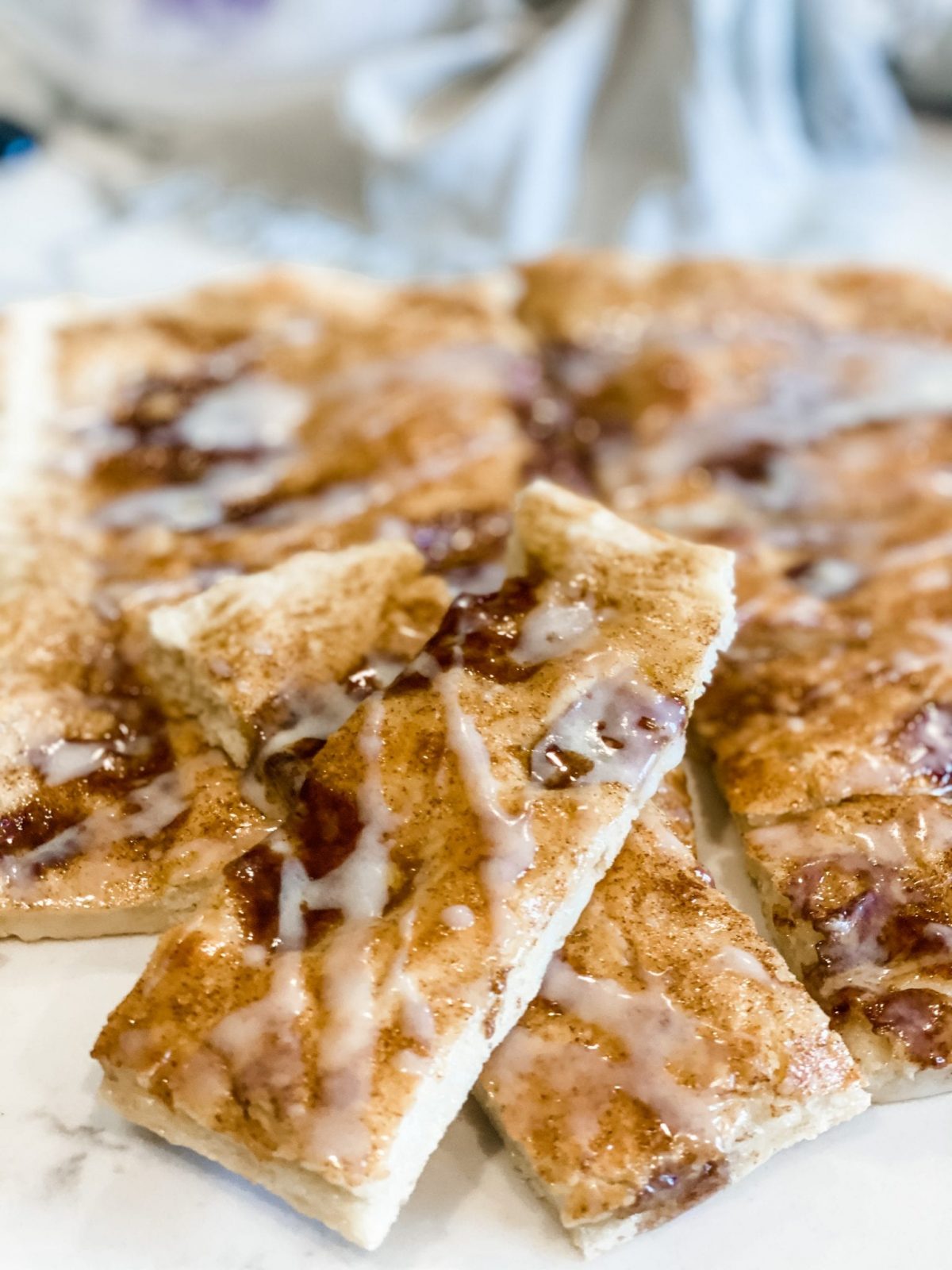 Sheet Pan Cinnamon Sugar Breadsticks Pound Dropper