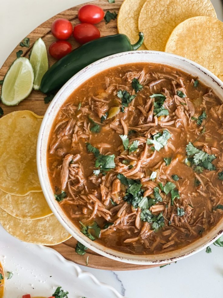 Easy Lightened Up Instant Pot Mexican Sweet Pork