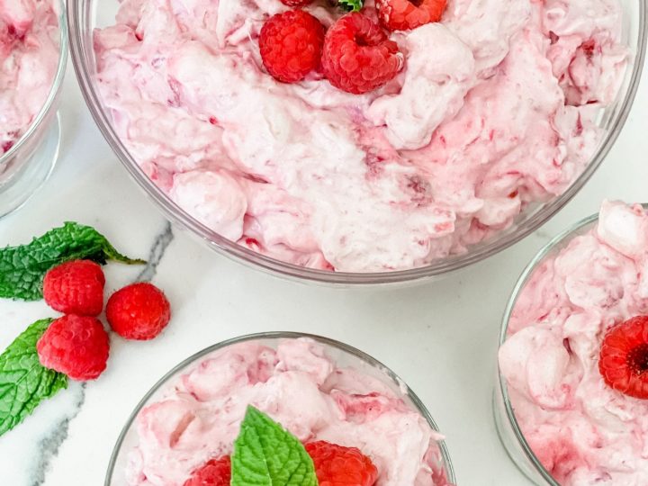 Iced Raspberry Cheesecake Latte w/ Vanilla Cold Foam - Prairie Sky Breads