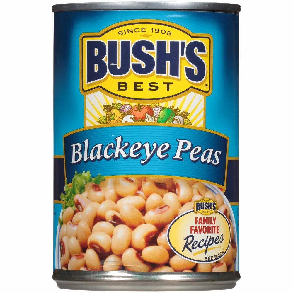 Bush's Best Baked Beans, Blackeye Peas,
