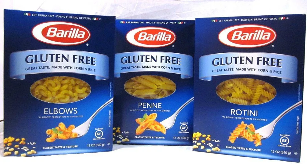Barilla Gluten Free Pasta Sampler Pack 
