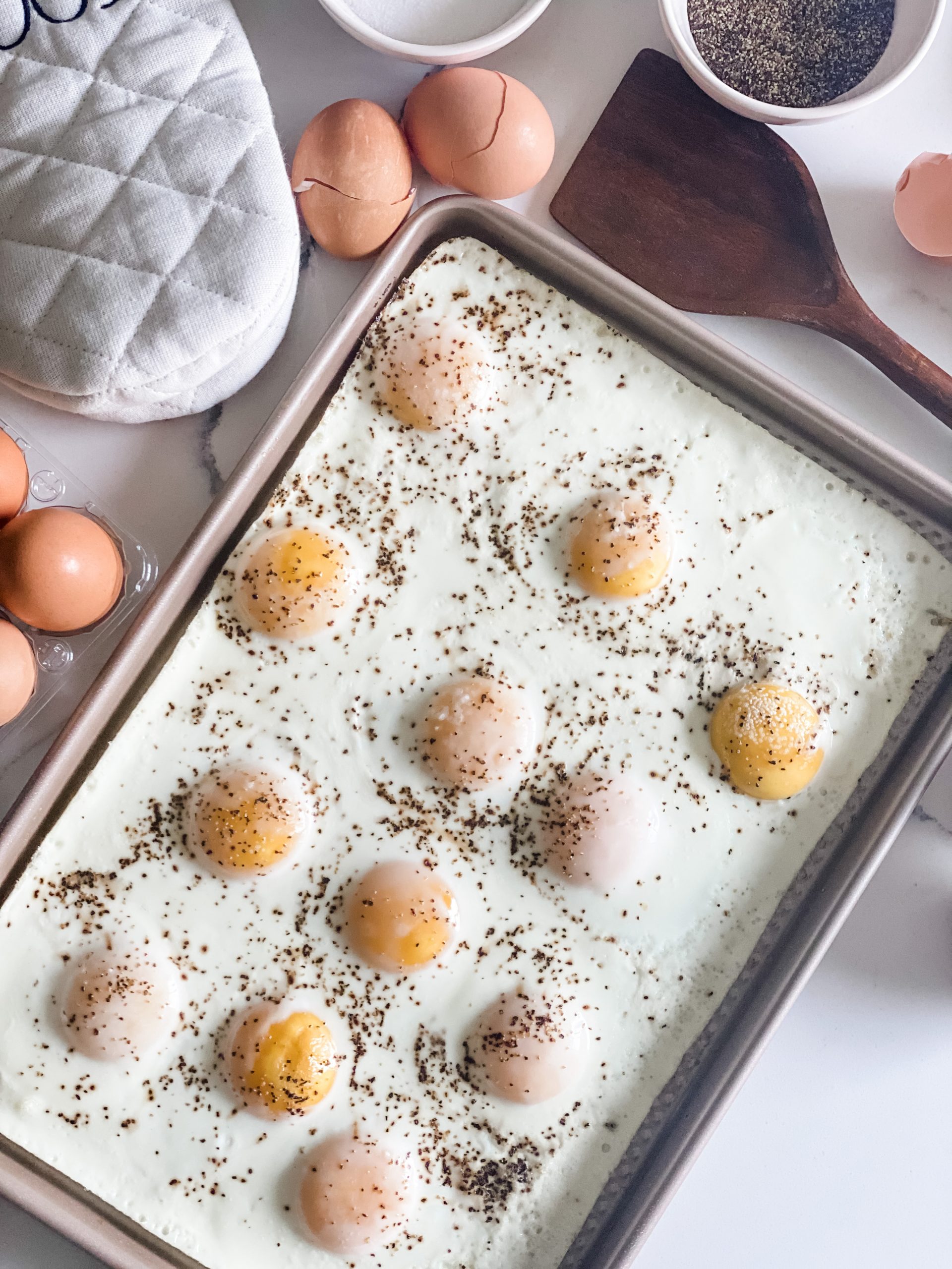 Sheet Pan Eggs – Melanie Cooks