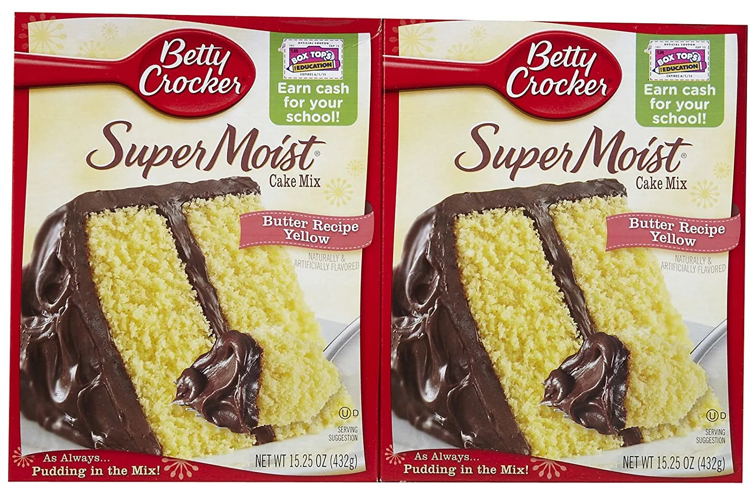Betty Crocker Super Moist Butter Recipe Yellow Cake Mix 