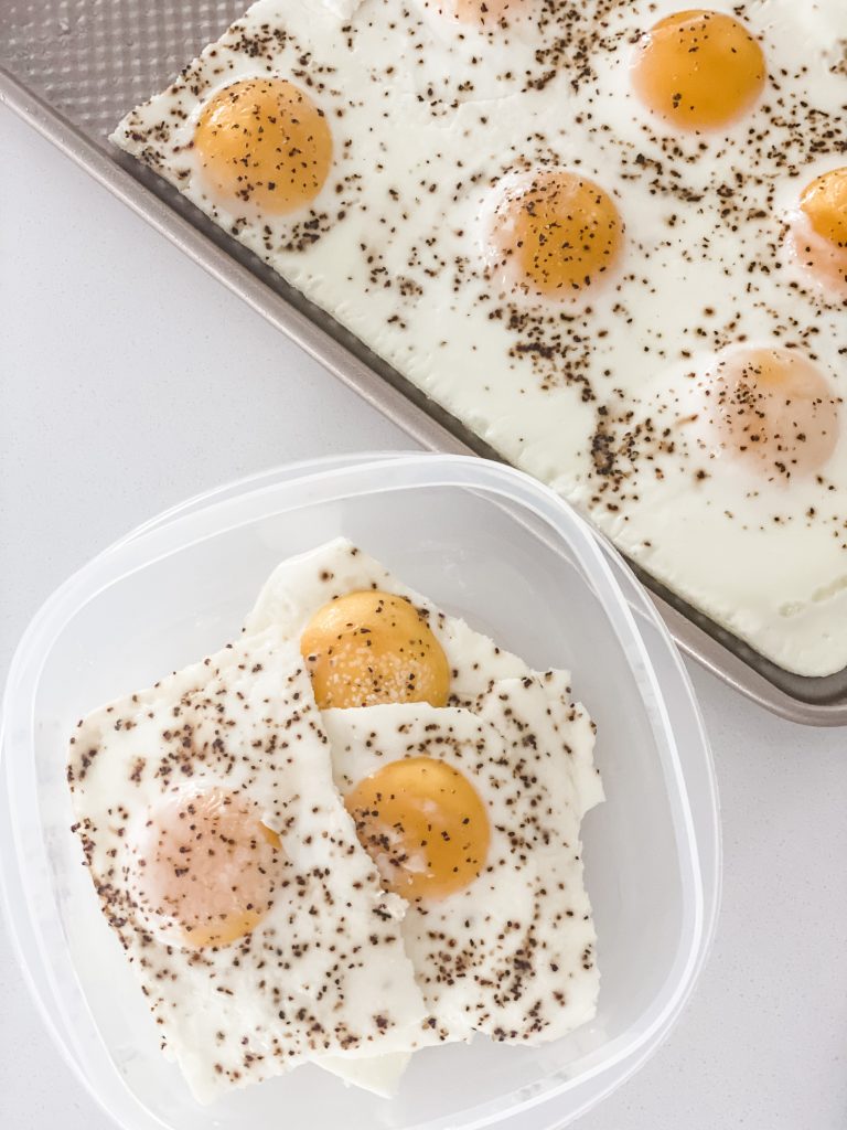 Easy Sheet Pan Eggs - Pound Dropper