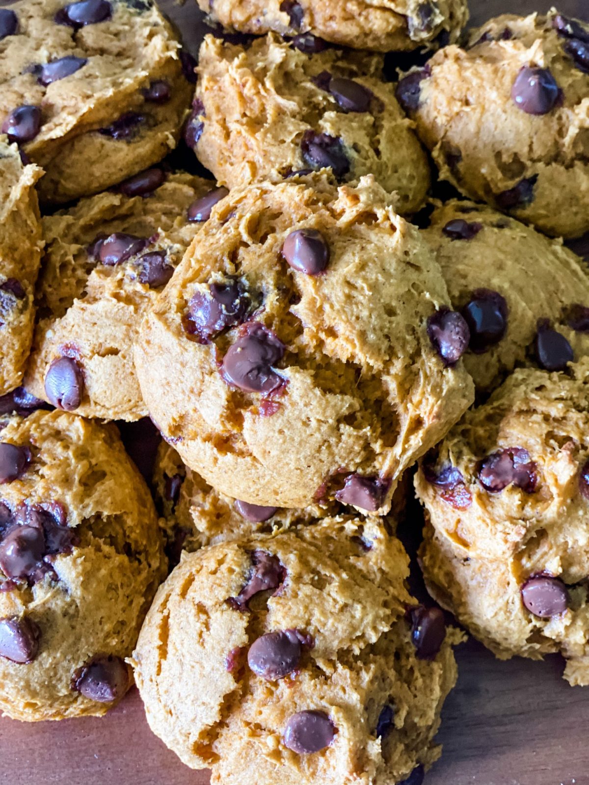 Cake Mix Pumpkin Chocolate Chip Cookies Pound Dropper