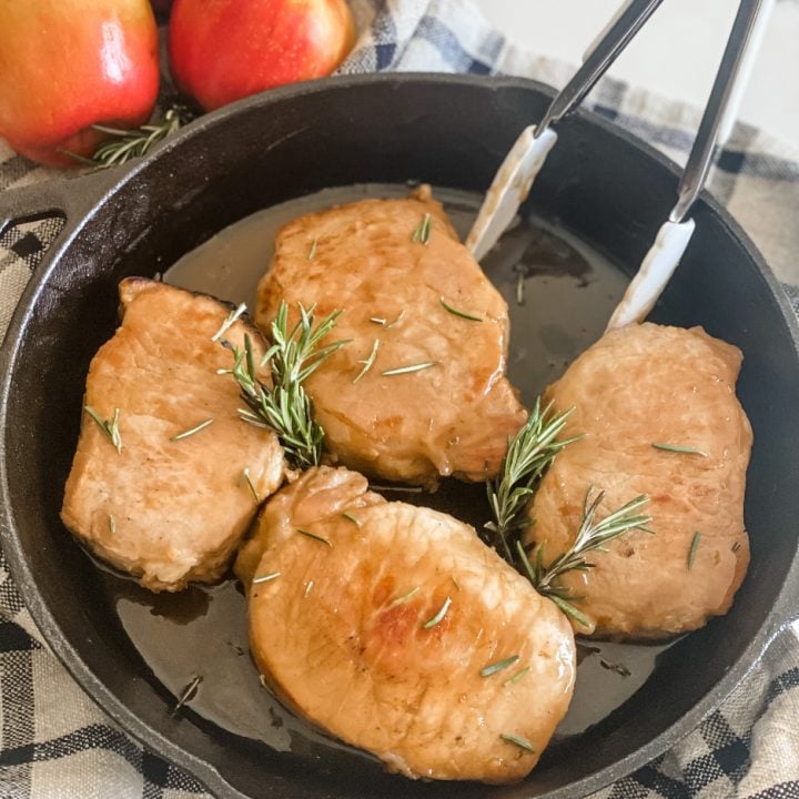 Apple Cider Glazed Pork Chops-image