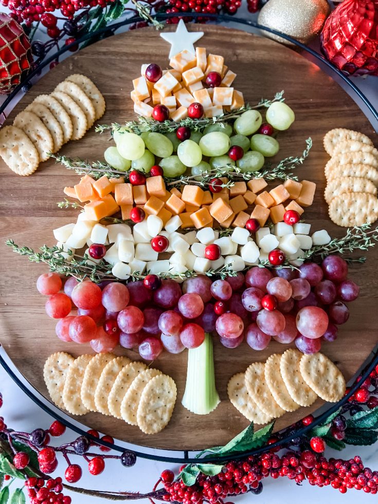 Christmas Tree Appetizer Platter