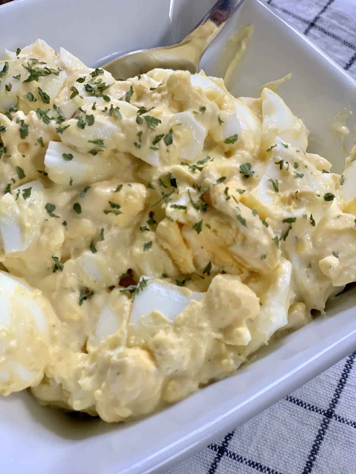 Easy Egg Salad Pound Dropper