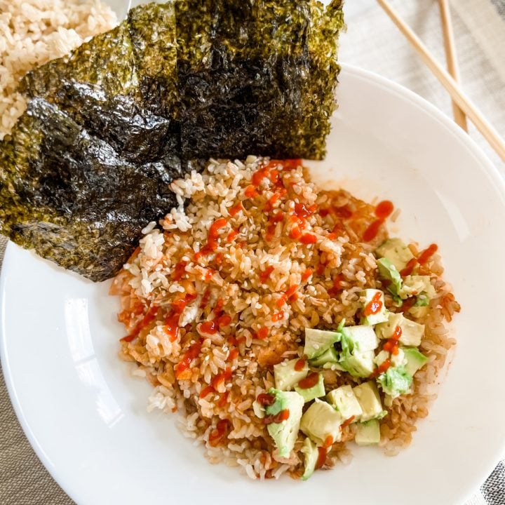 Viral TikTok Salmon and Rice Bowl-image