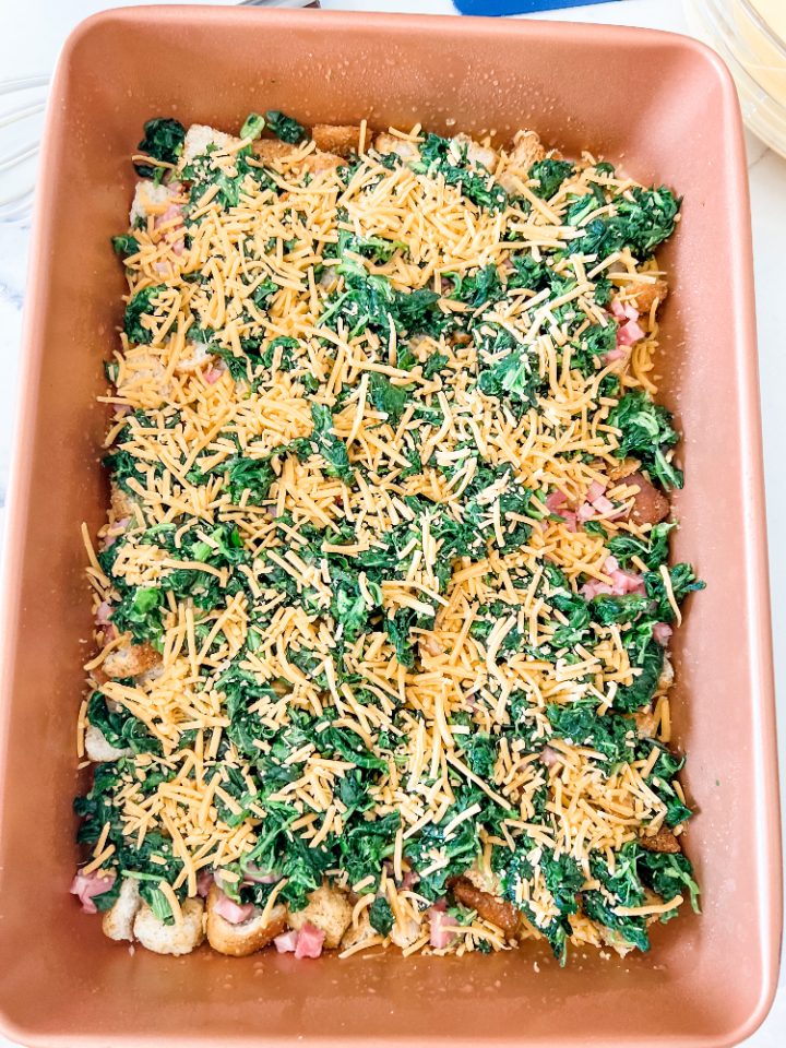Ham, Spinach, and Egg Casserole - Pound Dropper