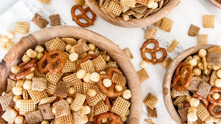 Homemade Chex Mix - Dinner at the Zoo