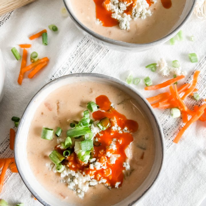 Buffalo Chicken Soup - Low Carb, Gluten Free