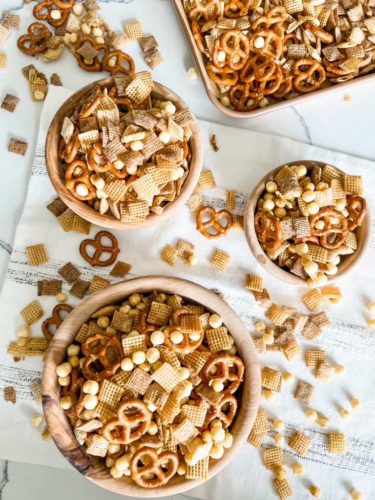 The Best Extra Bold Savory Chex Mix Recipe — Tiaras & Tantrums