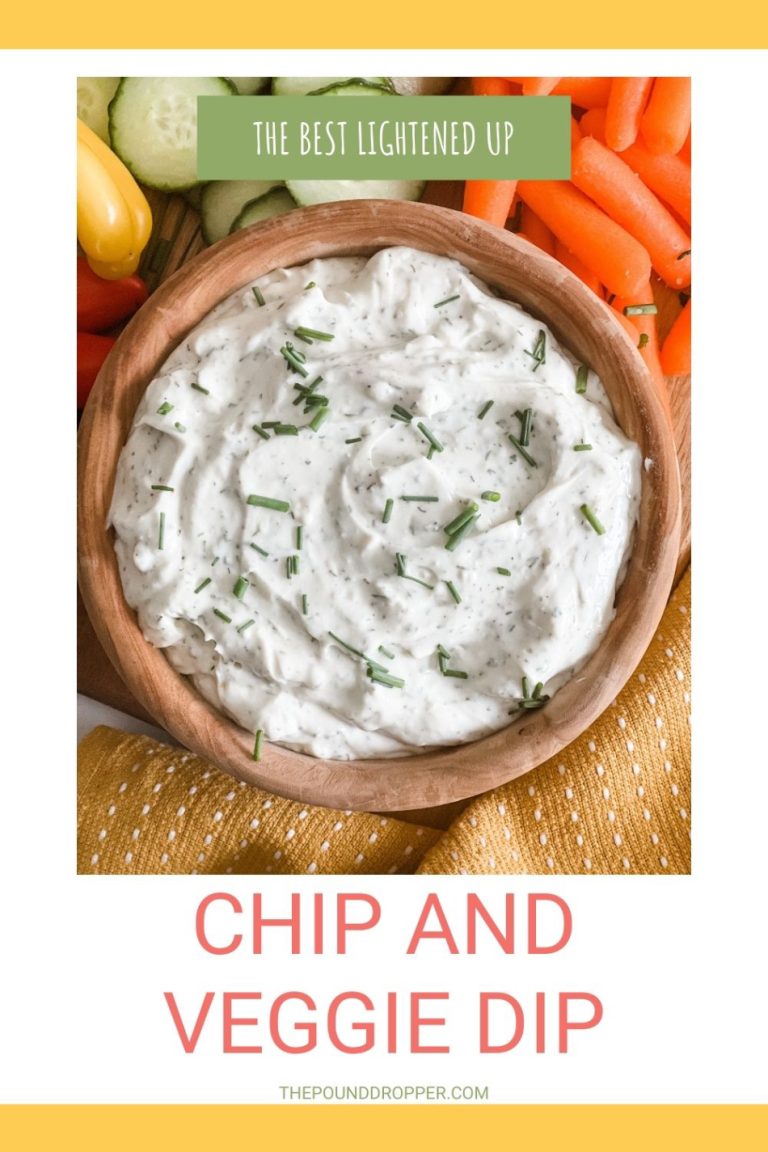 Best Lightened Up Chip and Veggie Dip Pound Dropper