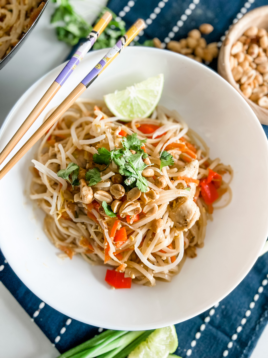 Easy Pad Thai Recipe without Peanuts - Easy Real Food