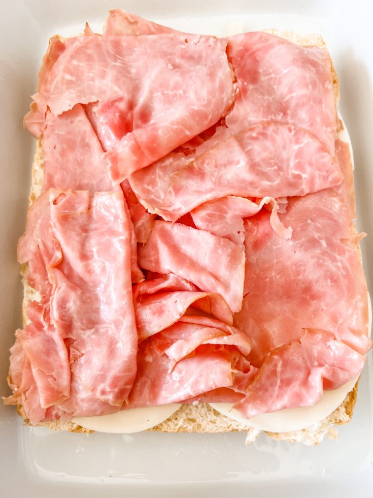 Lightened Up Ham and Cheese Sliders Pound Dropper