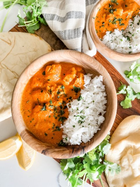 Easy Healthy Chicken Tikka Masala - Pound Dropper