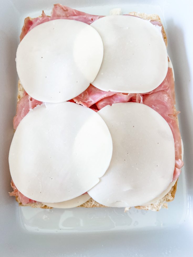 Lightened Up Ham and Cheese Sliders Pound Dropper