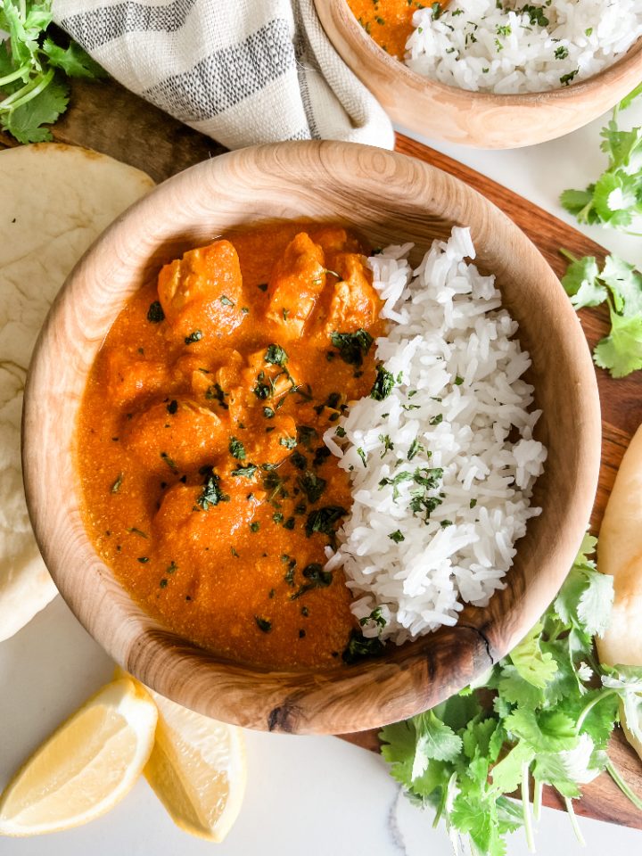 Easy Healthy Chicken Tikka Masala - Pound Dropper