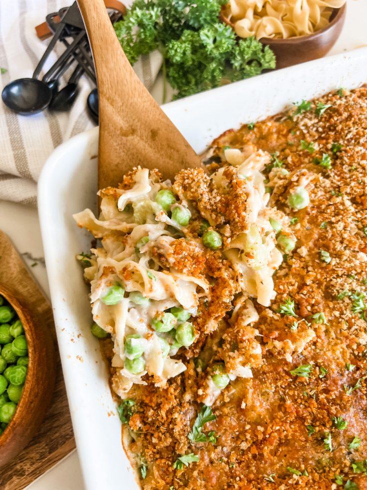 Easy Lightened Up Tuna Casserole Pound Dropper