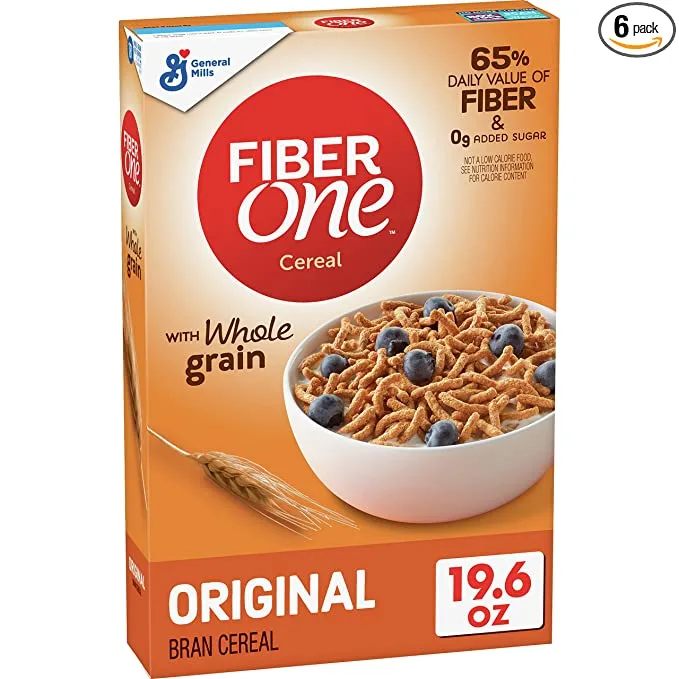 Fiber One Breakfast Cereal, Original Bran