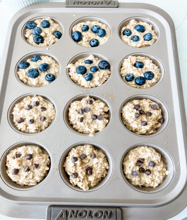 Easy Baked Oatmeal Cups Pound Dropper