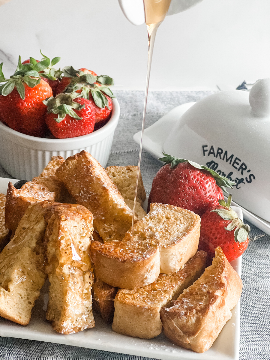 Make Vanilla Almond French Toast (in the Panini Press)