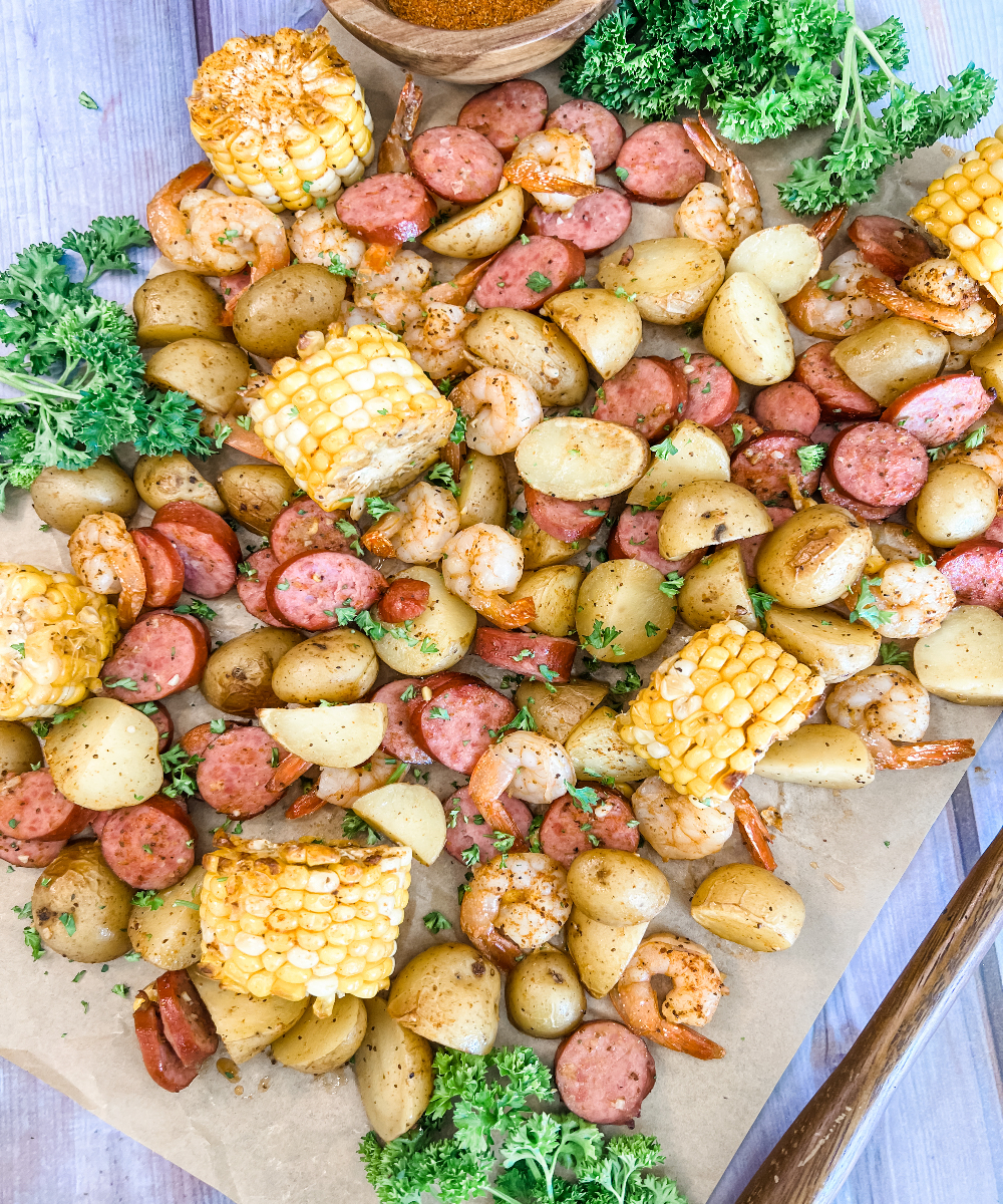 Easy Sheet Pan Shrimp Boil
