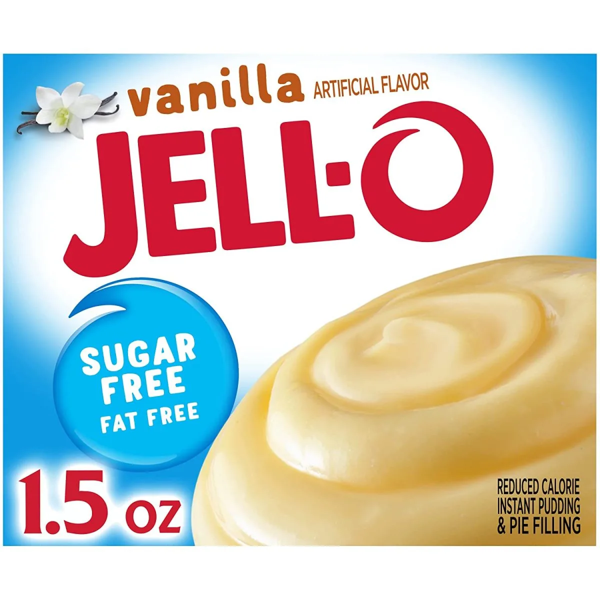 Jell-O Instant Vanilla Sugar-Free Fat Free Pudding & Pie Filling