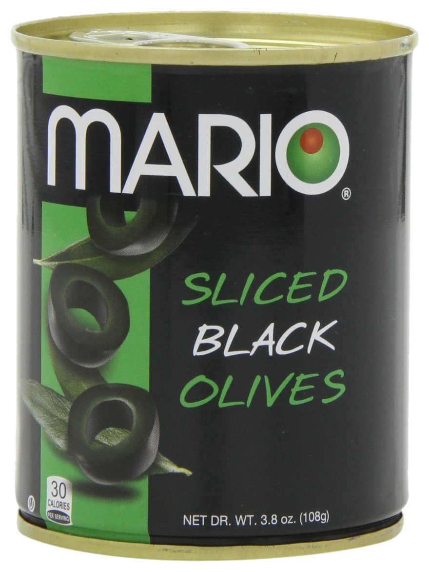 Sliced Black Olives,